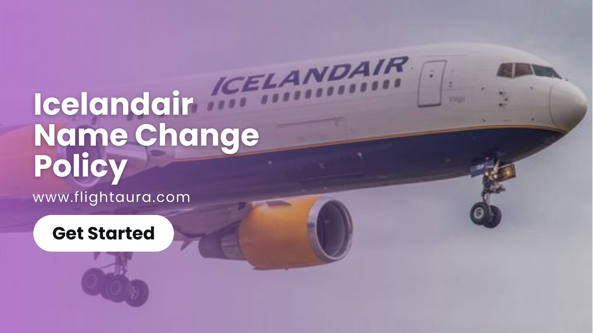 Icelandair Airline Name Change/Correction Policy