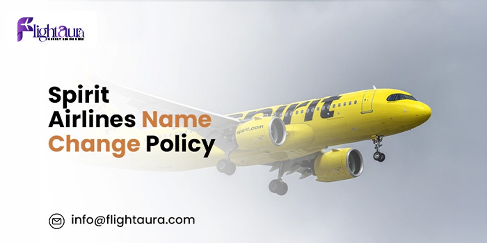 Spirit Airlines Name Change Policy