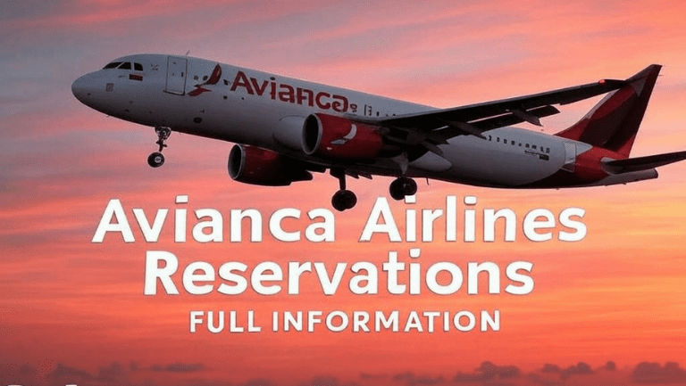 Avianca Airlines Seat Selection